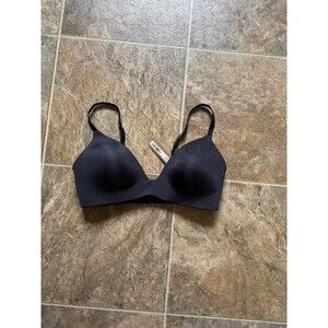 SKIMS Wireless foam lightly lined bra in Onyx